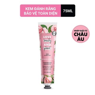 Kem đánh răng Love Beauty And Planet Nha đam bảo vệ toàn diện 95g