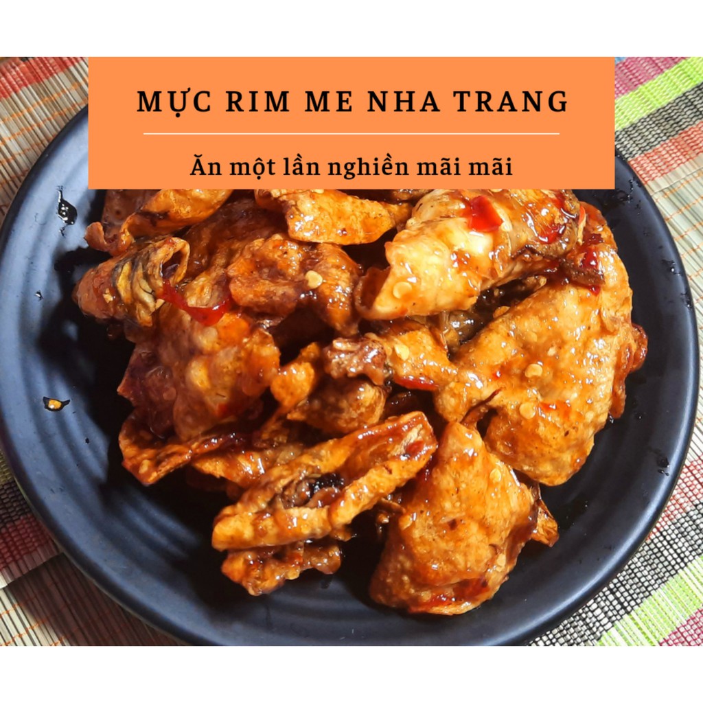 Hũ 500gr MỰC NGUYÊN CON RIM ME/SATE loại đặc biệt Nha Trang