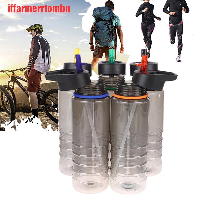 {iffarmerrtombn}800ml Drinks Bottle Cup Cover Tour Hydration Straw Water Bottle Cycling Hiking TYW