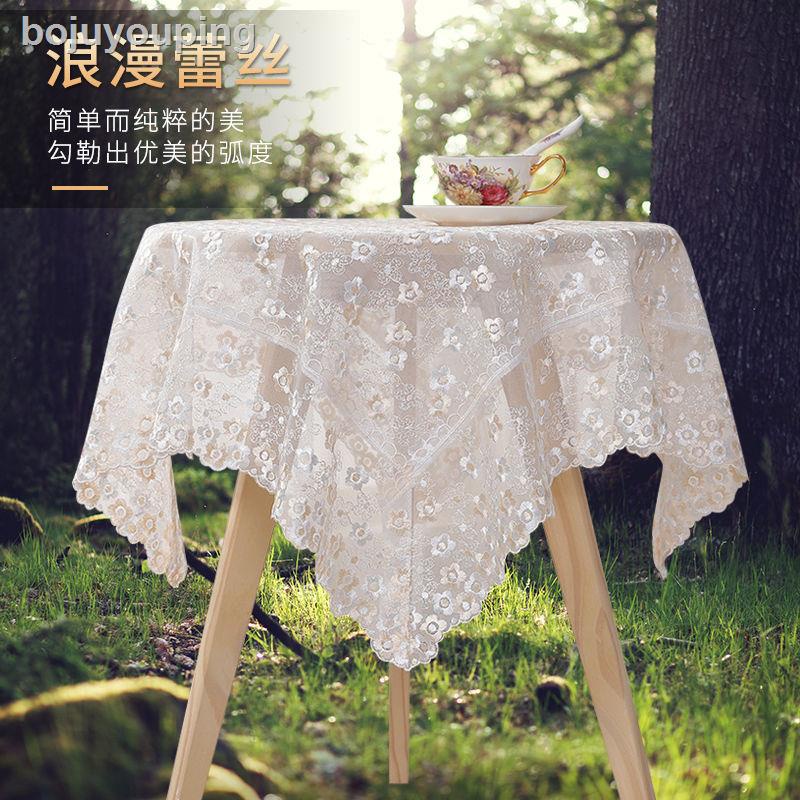 10.13✵Khăn Trải Bàn Tròn Thiết Kế Đơn Giản Phong Cách Châu Âu Cao Cấp