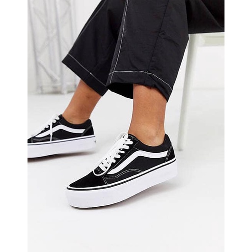 GIÀY VANS OLD SKOOL BLACK/WHITE BOY'S