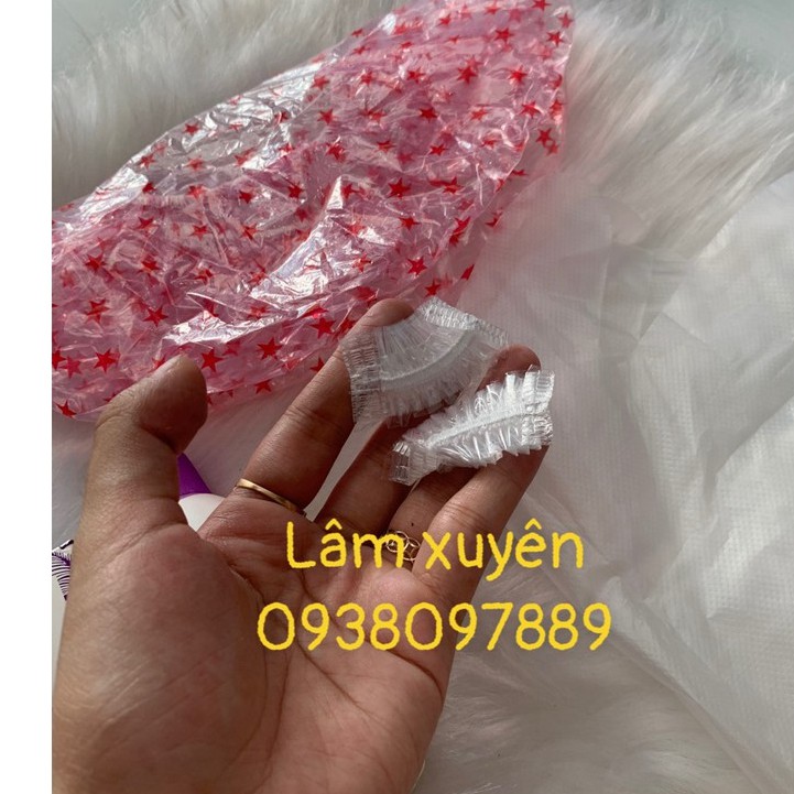 Thuốc nhuộm tóc xanh rêu FREESHIP tặng kèm oxy, bao tay, bao trùm, lược nhuộm, chén nhuộm tóc, bao chụp tai