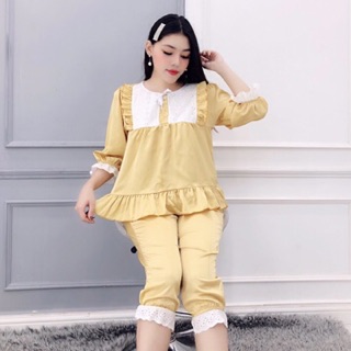 ĐỒ BỘ CÔNG CHÚA NGỦ CHẤT SATIN