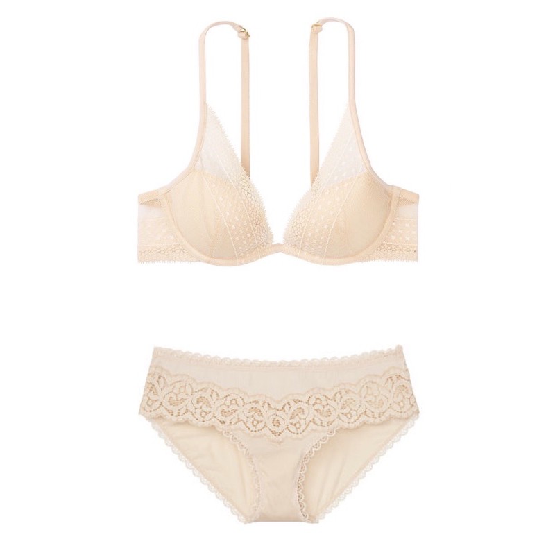 Set áo quần Vic - màu champagne