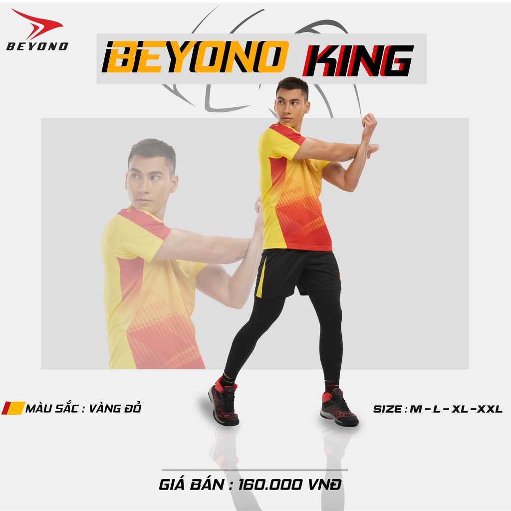 (Sỉ/Lẻ/Đội triết khấu cao) Bộ quần áo bóng chuyền nam Beyono