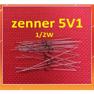 Diode zener 5v1 1/2w