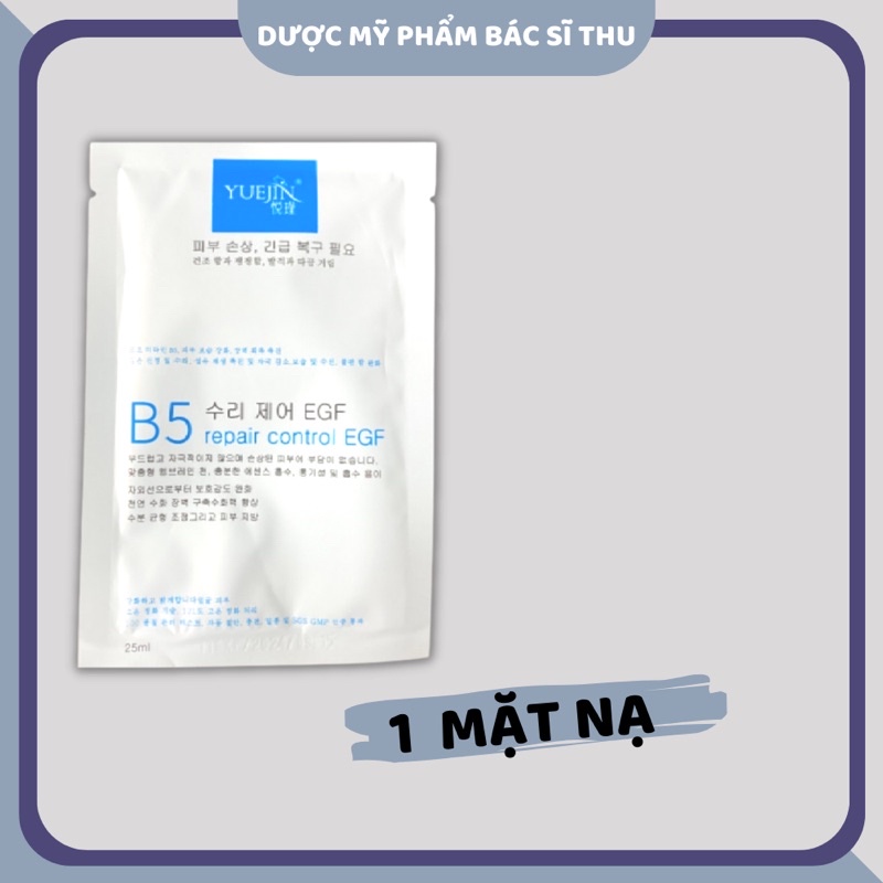 ✅[Chính Hãng] Mặt nạ B5 Phục hồi, cấp ẩm da - B5 Repair Control EGF YUEJIN Công nghệ Hàn Quốc, ngừa lão hóa và nếp nhăn | BigBuy360 - bigbuy360.vn