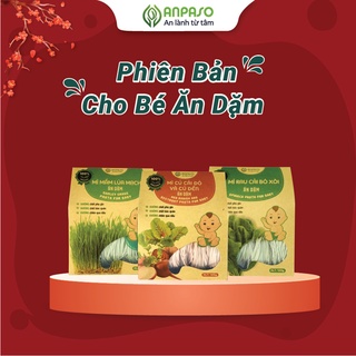 Mì Ăn Dặm cho bé rau củ hữu cơ Anpaso, mỳ rau organic, kiểu Nhật, BLW, bổ sung chất xơ, cải thiện táo bón 300g