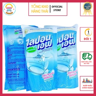 100% Hàng Chuẩn Thái  COMBO 3 TÚI Nước Rửa Chén Bát Lion Thái Lan Túi