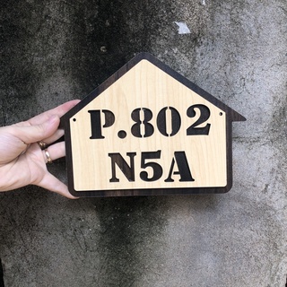 Bảng gỗ Woody - Bảng Số Nhà - Treo Cửa Phòng - Order Theo Yêu Cầu