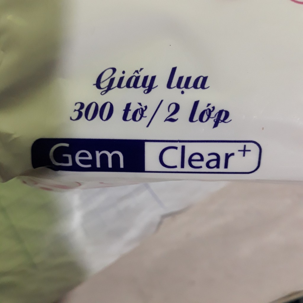 Gói giấy rút lụa 300 tờ 2 lớp