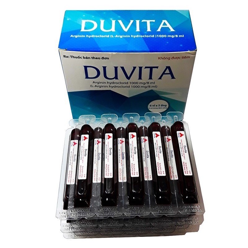 Bổ gan Duvita tăng cường chức năng gan, bảo vệ gan ( hộp 20 ống )