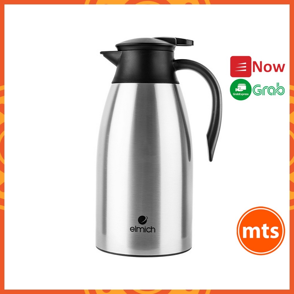 Bình giữ nhiệt inox 304 Elmich EL-3690 thể tích 2000ml 2L cao cấp tiện dụng chính hãng - Minh Tín Shop