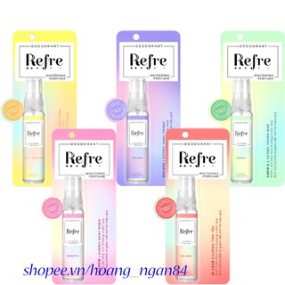 Xịt Khử Mùi Refre 30Ml Dưỡng Sáng Da Với Nhiều Hương Thơm Giúp Bạn Dễ Lựa Chọn Hơn, hoang_ngan84 Niềm Tin Tạo Nên Từ Chấ