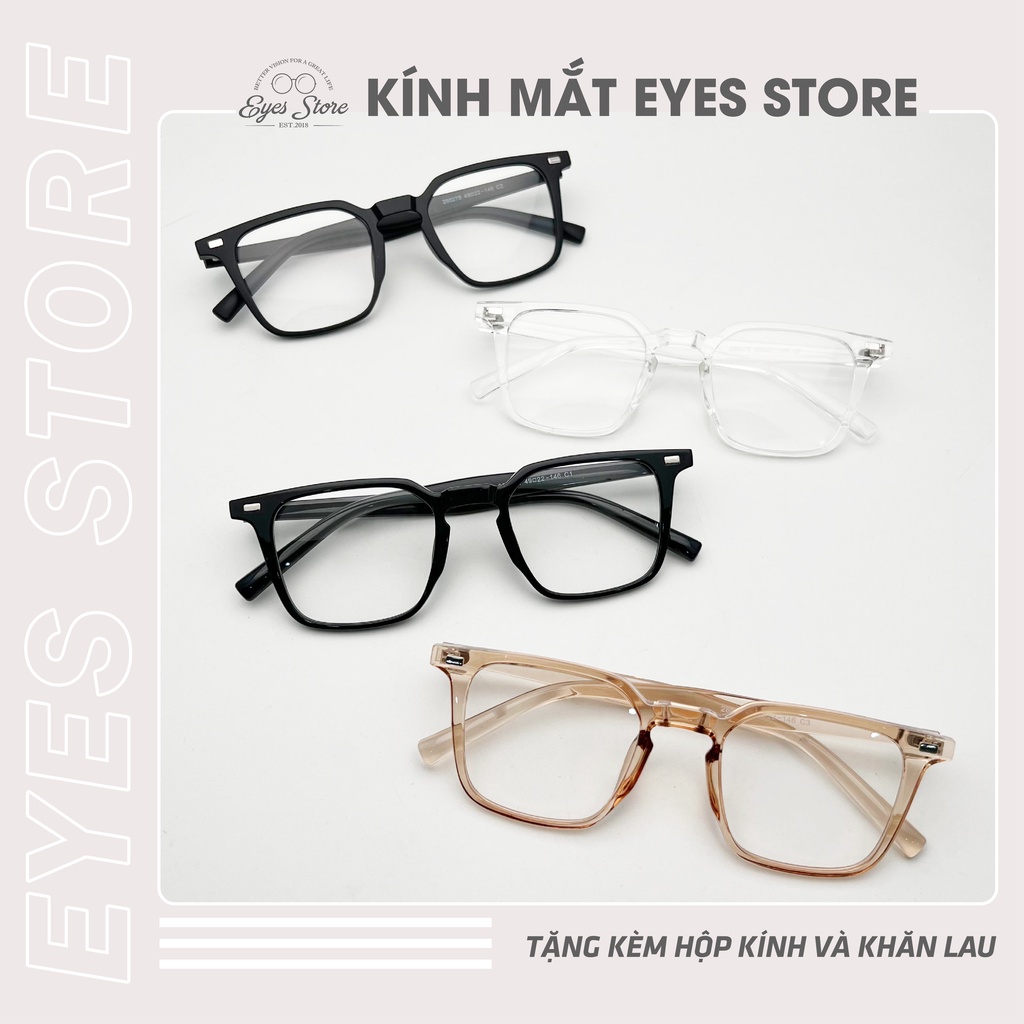 Gọng Kính Cận Nam Nữ EYESSTORE 280278 - Nhựa Lõi Thép