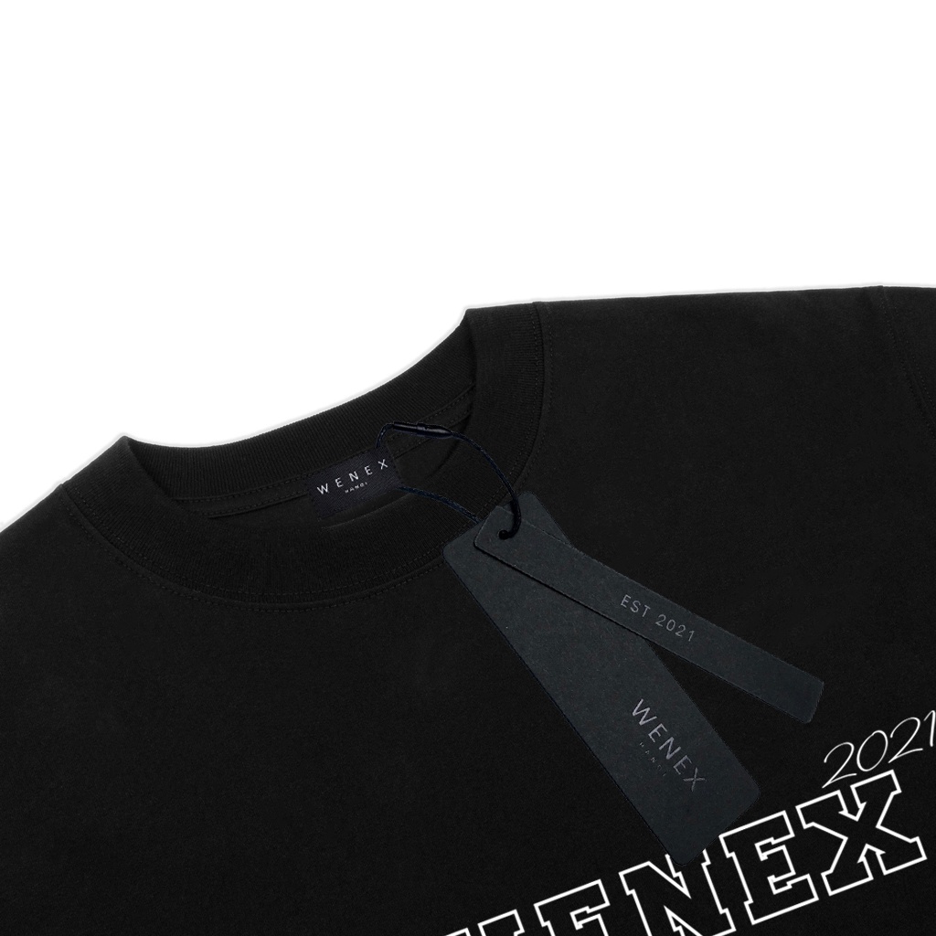 Áo Thun Dài Tay Sweater WENEX Phông Unisex Nam Nữ Cotton Oversize Form Rộng Local Brand Est 2021 Basic