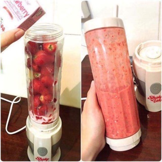 May Xay 2 Cối Kèm Ống Hút