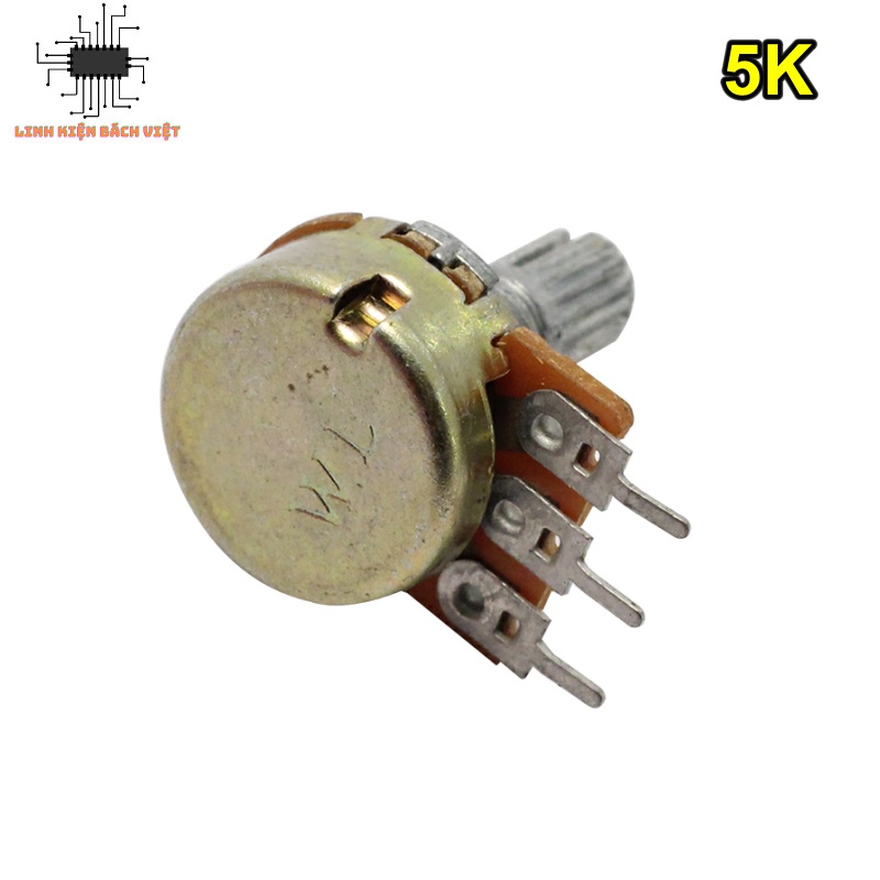 Triết áp đơn 5K WH148-B5K 15mm