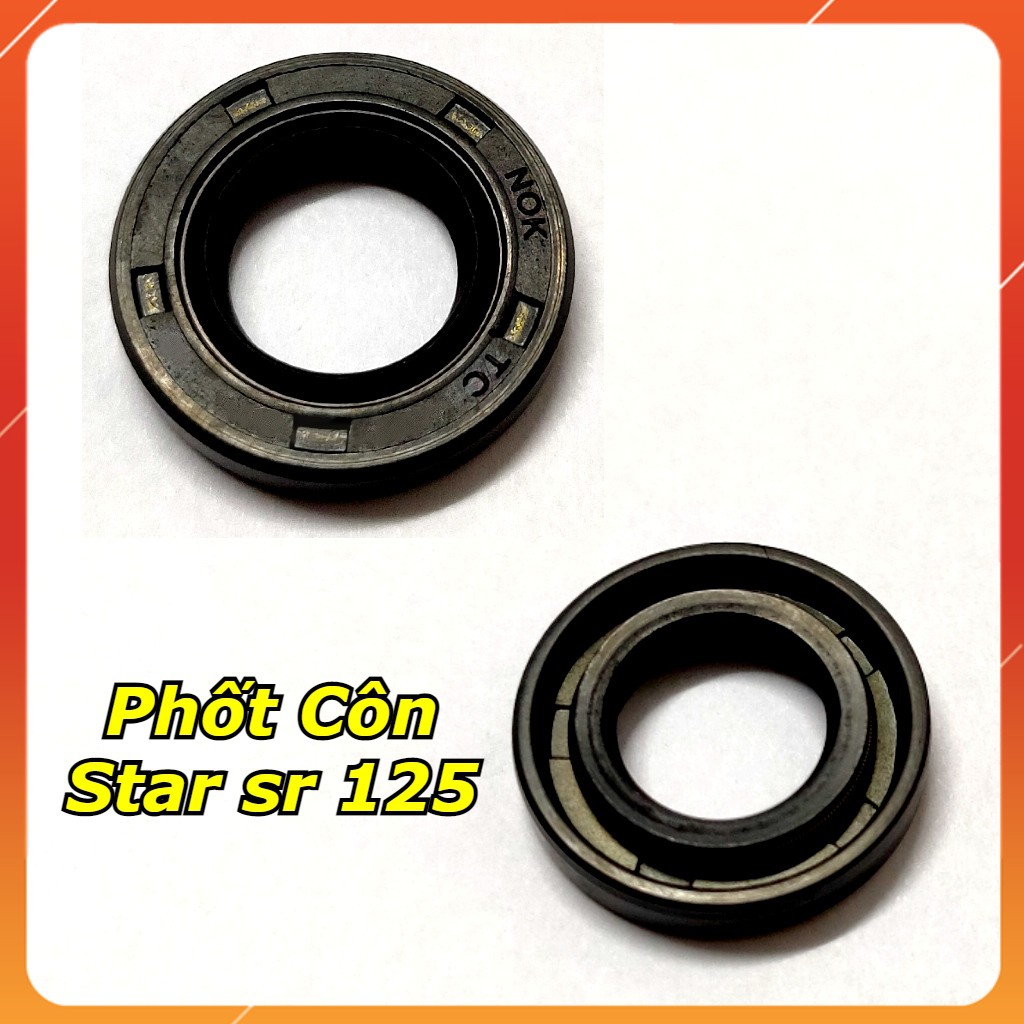 Phốt côn / Phớt chặn nhớt xe STAR SR 125 (1 cái)
