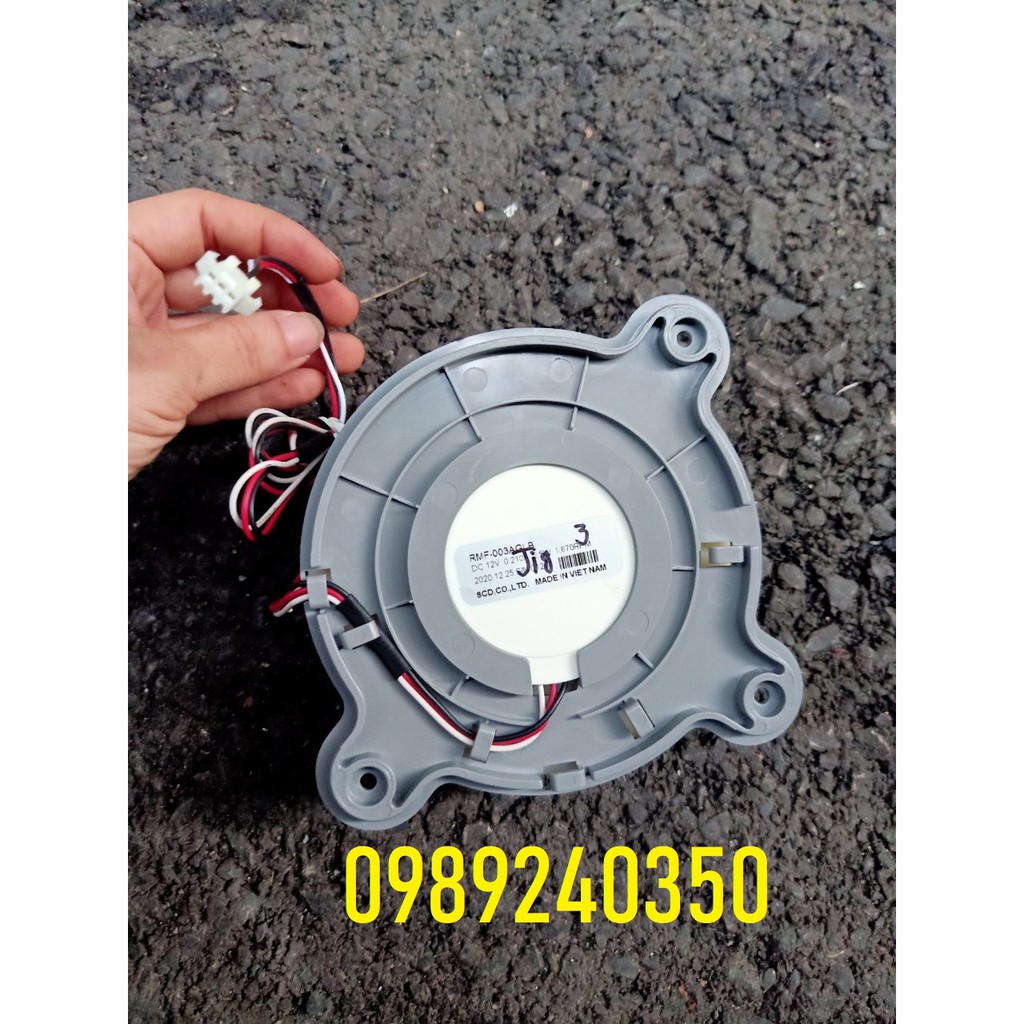 Mô tơ quạt tủ lạnh SAMSUNG DC 12V 3 dây INVERTER hàng hãng