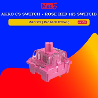 Akko cs switch – rose red - hàng chính hãng