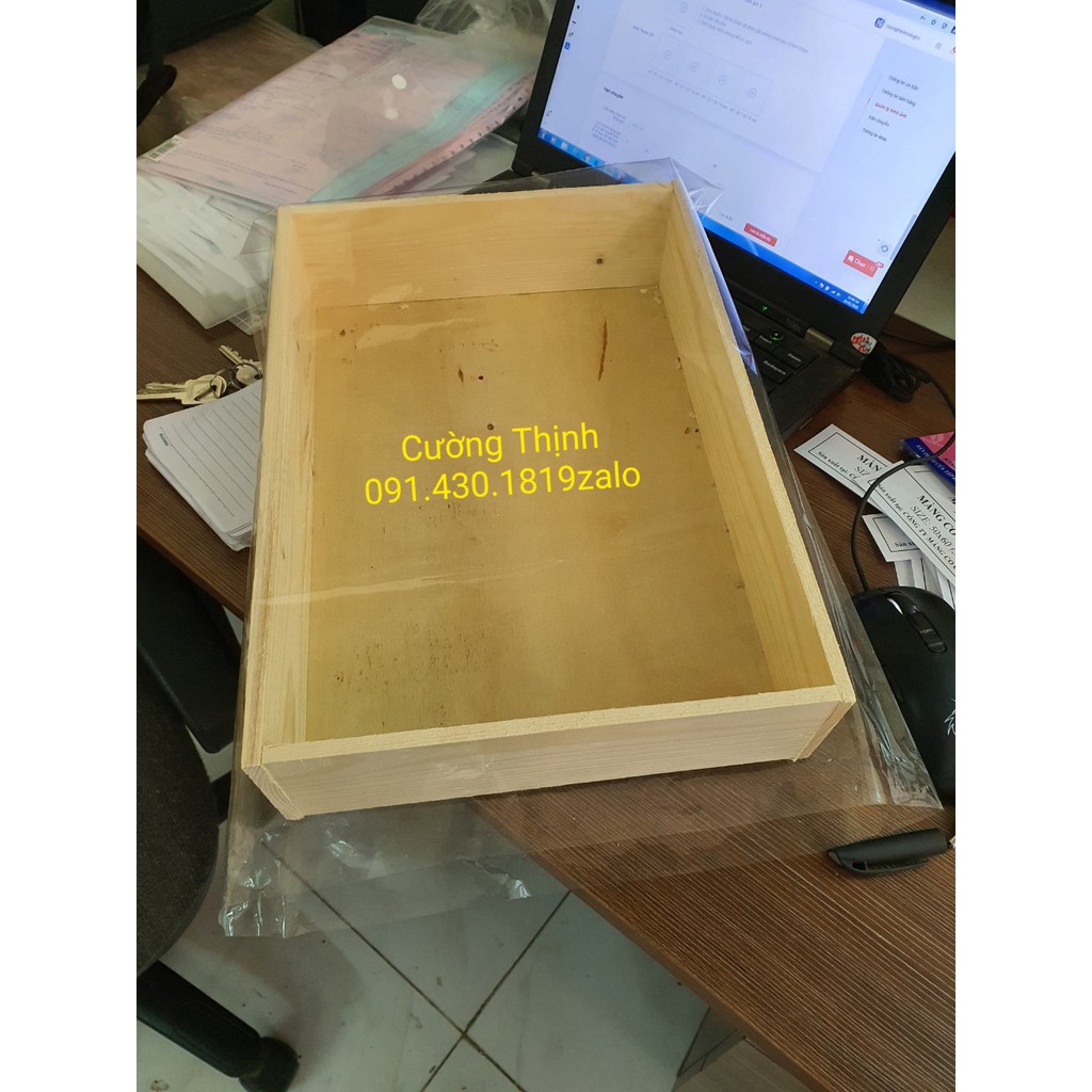 Màng Co Khay Gỗ Đóng Hộp Quà Tết