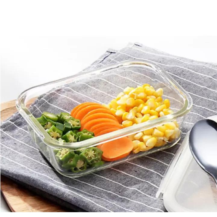 Hộp thủy tinh chịu nhiệt Lock&Lock LLG429 hình chữ nhật 740ml - BABYHOPSG