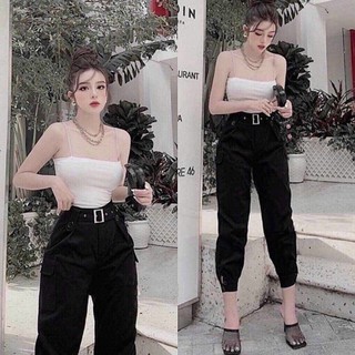 Áo 2 dây cọng bún chất borip xịn