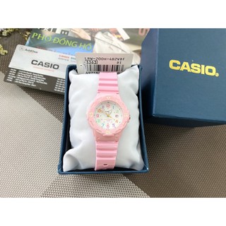 Đồng hồ nữ dây nhựa Casio LRW-200H-4B2VDF