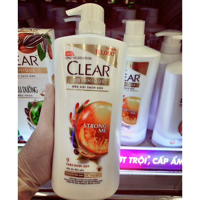 DẦU GỘI CLEAR THẢO DƯỢC 900G