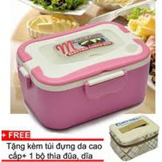 Hộp cơm cắm điện chefman cm-113i inox