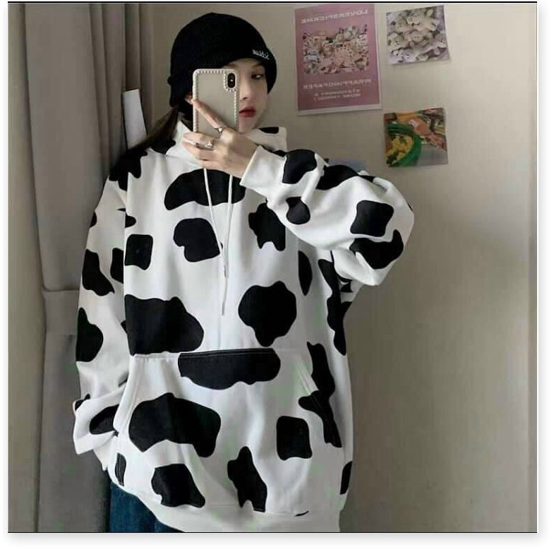ÁO KHOÁC BÒ SỮA HOODIES UNISEX THỜI TRANG MỚI KME