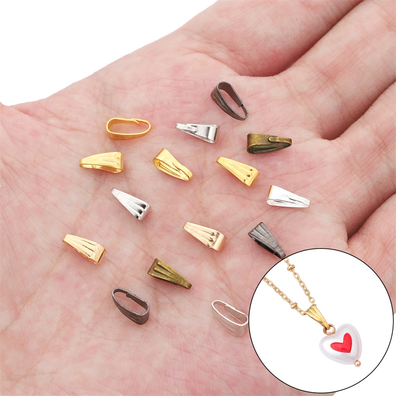 Phụ kiện khóa treo vòng tay vòng cổ Beadia bằng sắt mạ kẽm DIY