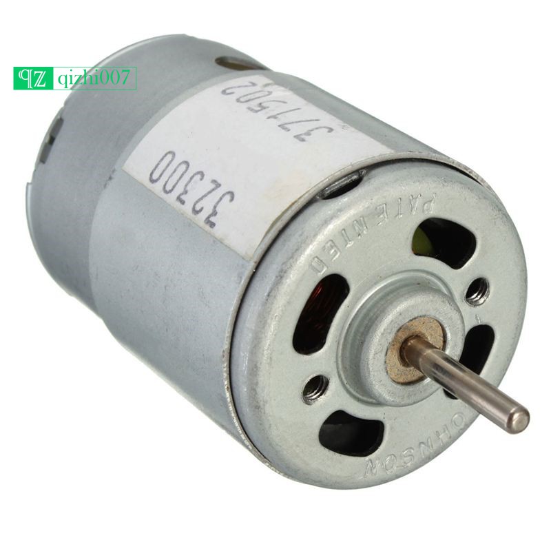 Mô tơ đồng bộ tốc độ cao DC 3-12V Johnson 380 với đầu cắm 2.3mm QI 007