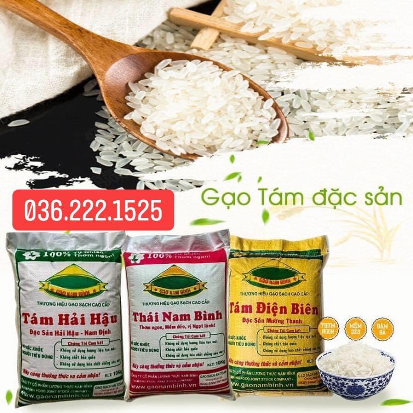 gạo tám điện biên thơm ngon chính hiệu nam bình