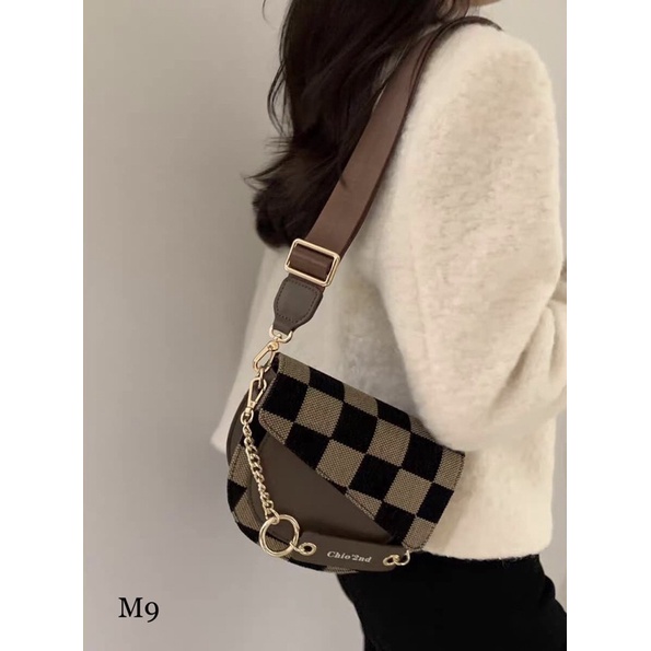 Túi 𝐂𝐡𝐢𝐨'𝟐𝐧𝐝 nền caro