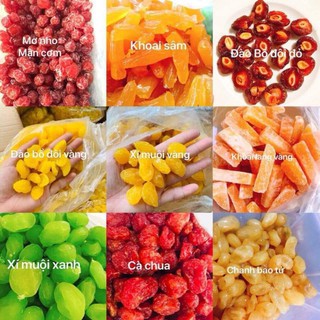 200-500GRAM  MỨT, Ô MAI TỰ CHỌN ĐỂ KHÁCH DÙNG THỬ