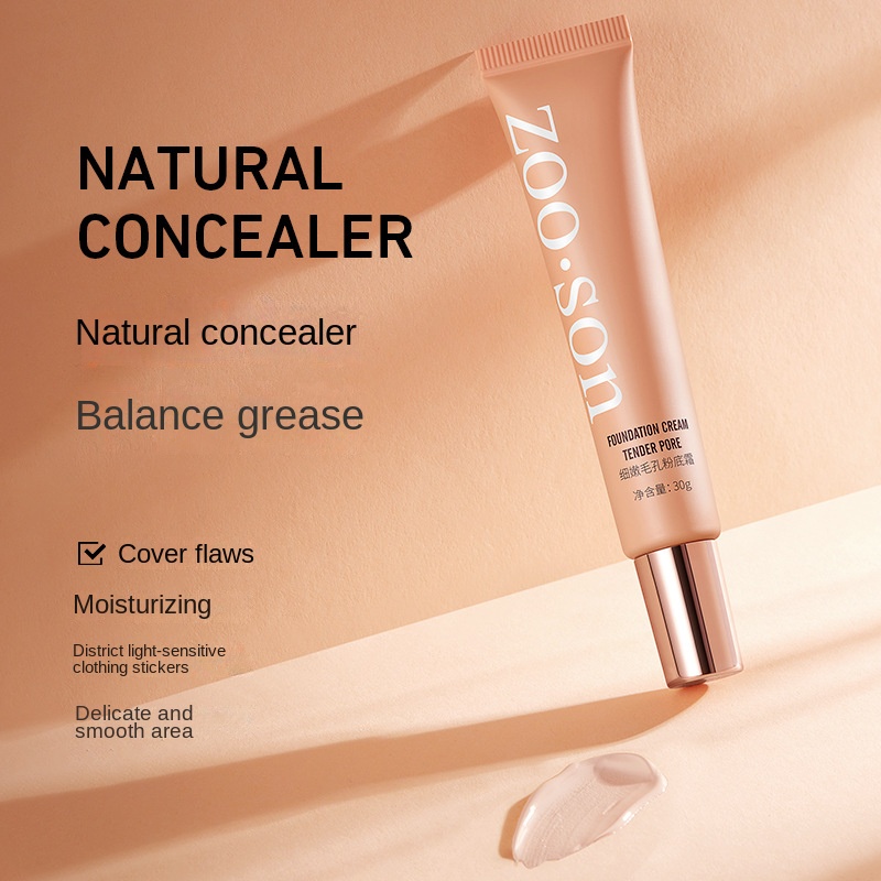 Kem Nền Che Khuyết Điểm Dưỡng Ẩm Kiểm Soát Dầu Thu Nhỏ Lỗ Chân Lông