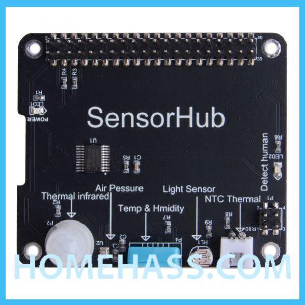 Bo Mạch Cảm Biến Nhiệt Độ Độ Ẩm Áp Suất Khí Quyển Raspberry Pi SENSOR HUB