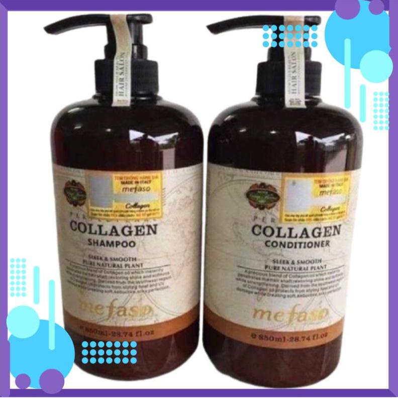 Cặp dầu gội Colagen Mefaso (850ml x2)