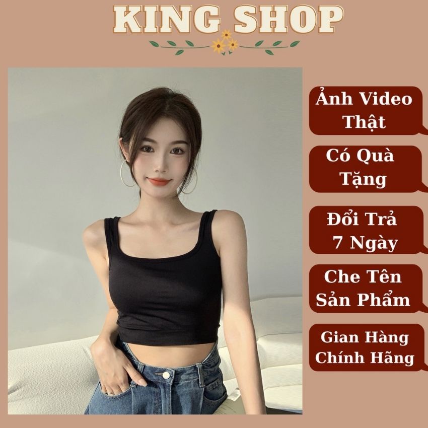 Áo hai dây - Áo bra Kết hợp cùng áo vest hoặc quần cạp cao cực cá tính trẻ trung B833
