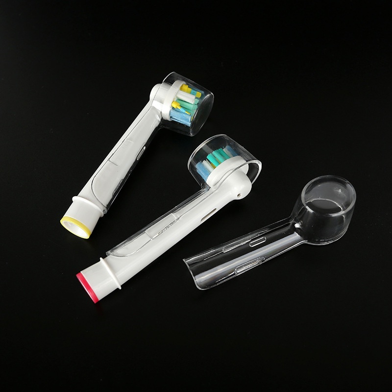 Set 2 Vỏ Trong Suốt Bảo Vệ Đầu Bàn Chải Đánh Răng Điện Chống Bụi