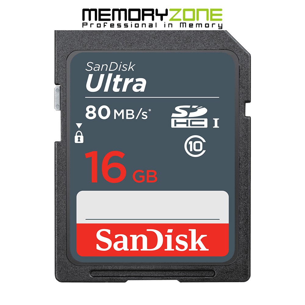 Thẻ nhớ SDHC SanDisk Ultra Lite 16GB 80MB/s SDSDUNS-016G-GN3IN