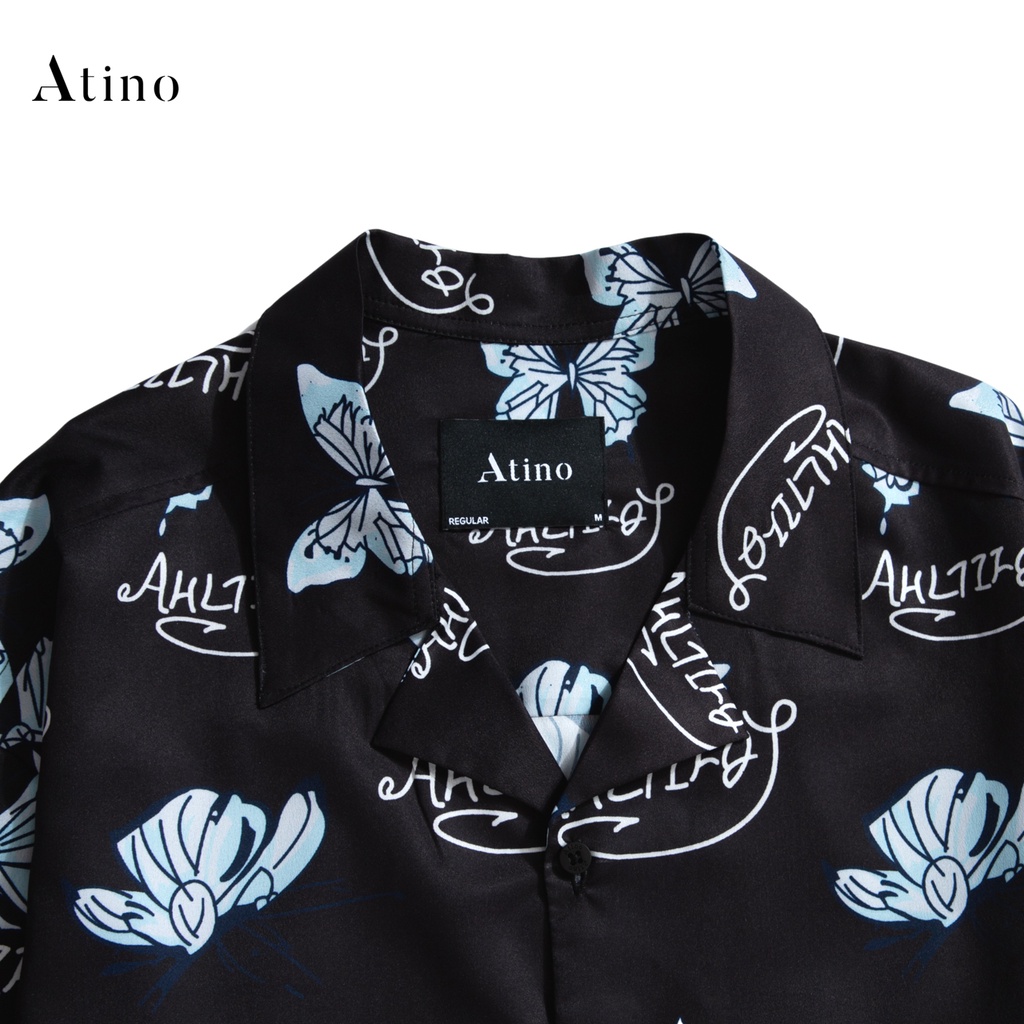 Áo sơ mi dài tay nam BUTFL ATINO vải lụa form regular SM0404 | BigBuy360 - bigbuy360.vn