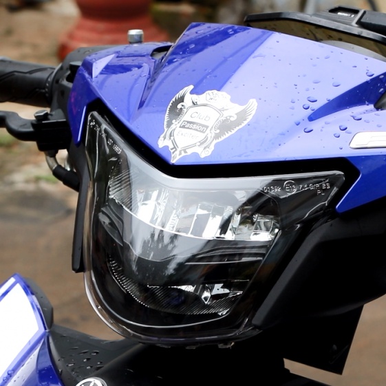 Chóa đèn led Exciter 150 2019 sporty, đèn pha led Ex 150 2 tầng Zhi.pat chính hãng - Bảo Hành 1 Năm