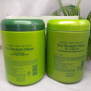 KEM DUỖI TÓC SINH THÁI OBSIDIAN ECO STRAIGHT MAGIC 1000ML