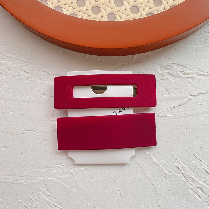 Set 2 kẹp tóc nhựa dễ thương cho bé gái