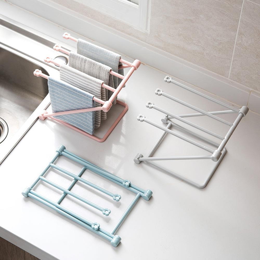 Giá Đứng Treo Khăn Tiết Kiệm Không Gian Có Thể Gập Lại Tiện Dụng Cho Gia Đình