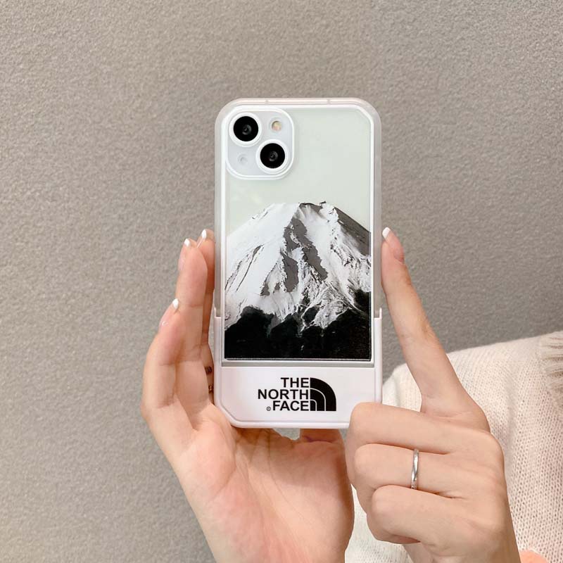 Ốp Điện Thoại TPU Mềm In Hình Phong Cảnh Núi Tuyết Cho iPhone 13 12 11 Pro Promax 7 8