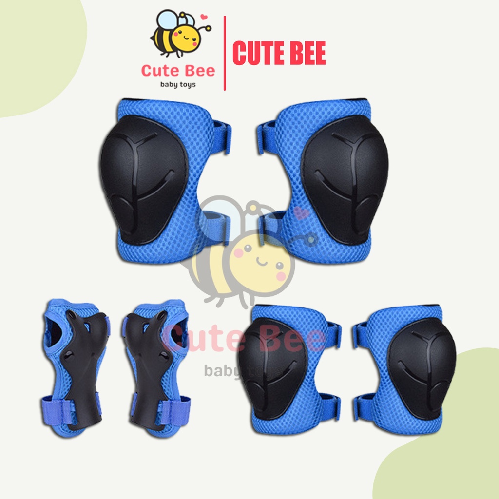 Bộ bảo vệ chân tay Kessan xanh dương